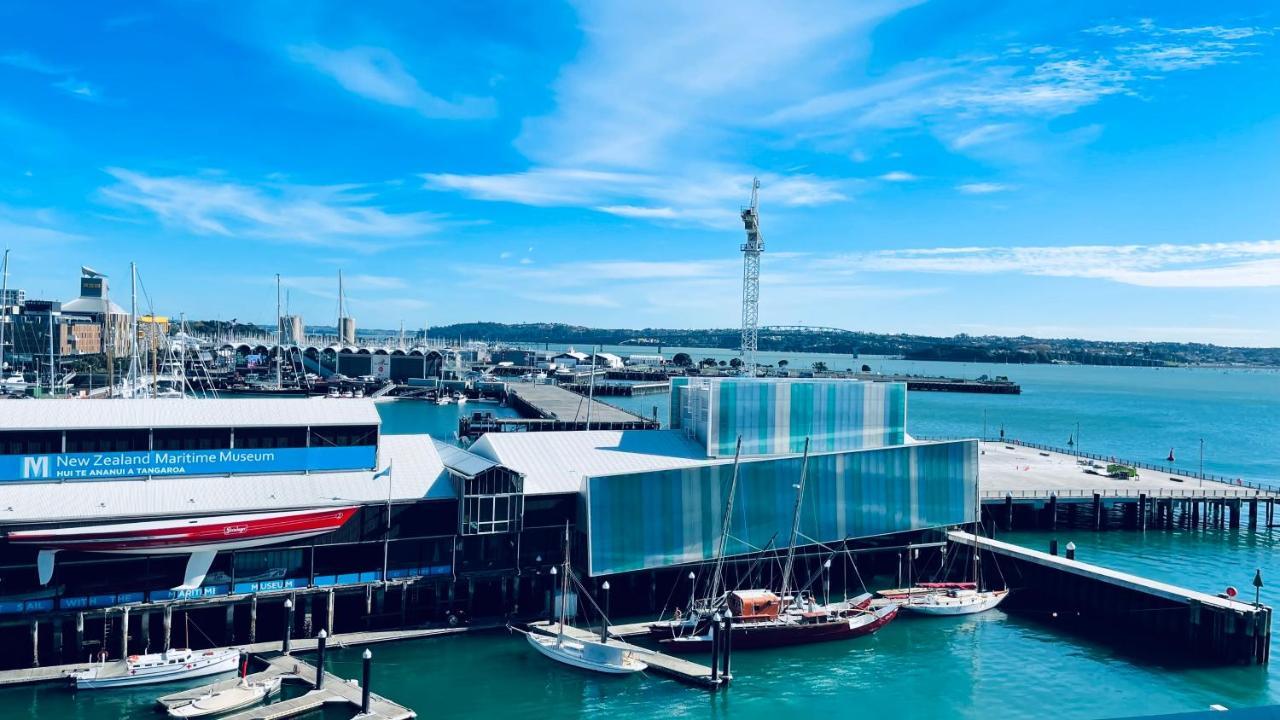 New Waterfront Penthouse On Princes Wharf With Harbor View! The Heart Of Auckland City! Free Parking! Zewnętrze zdjęcie
