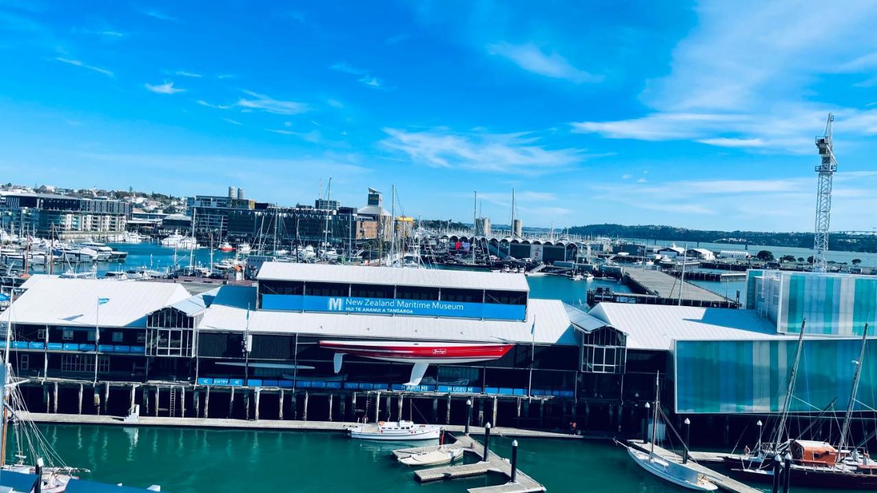 New Waterfront Penthouse On Princes Wharf With Harbor View! The Heart Of Auckland City! Free Parking! Zewnętrze zdjęcie